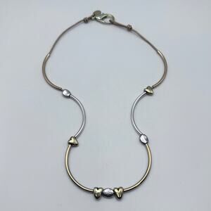 Lizzy James 20 inch Gold and Silver Tone Necklace